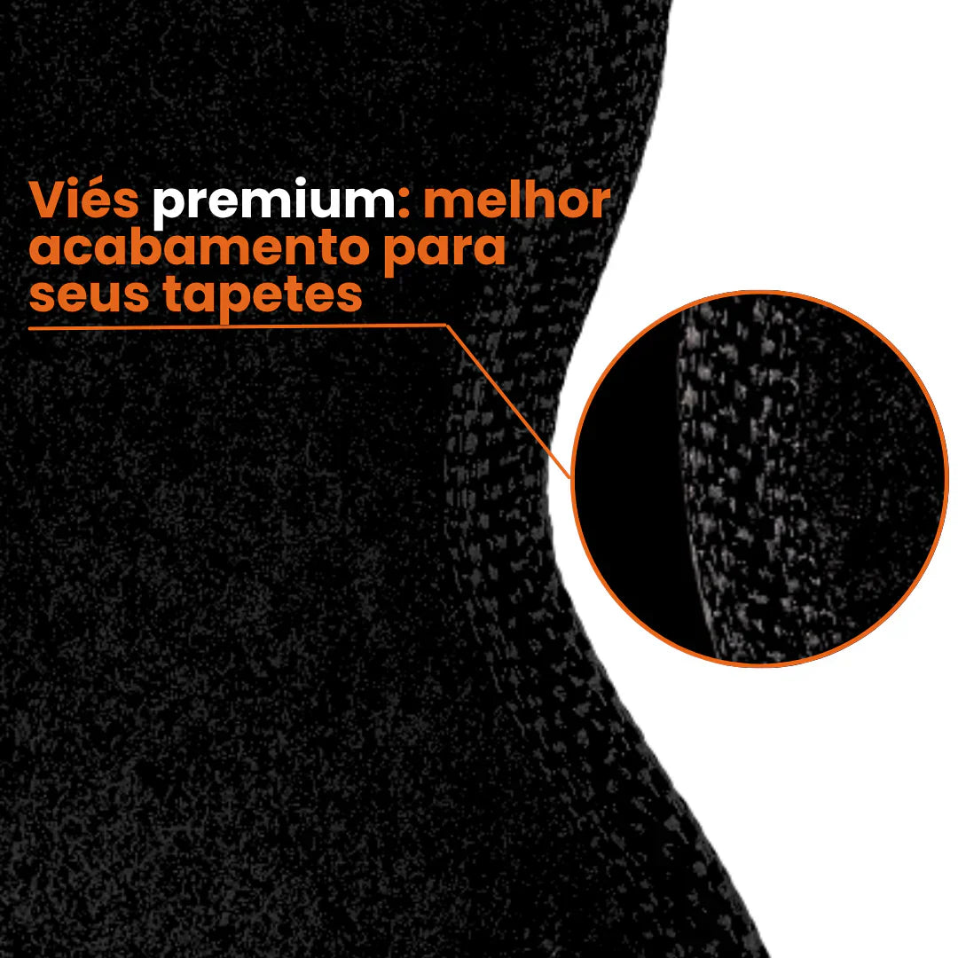 TAPETES CARPETE VIRTUS 2017 A 2024 PRETO 5 PEÇAS