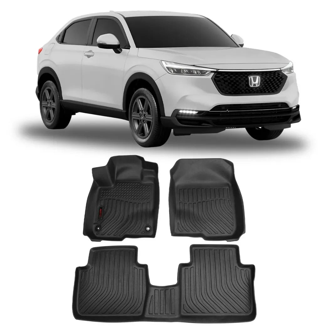 JOGO DE TAPETE BANDEJA PREMIUM HR-V 2023 A 2025 - COMPLETO