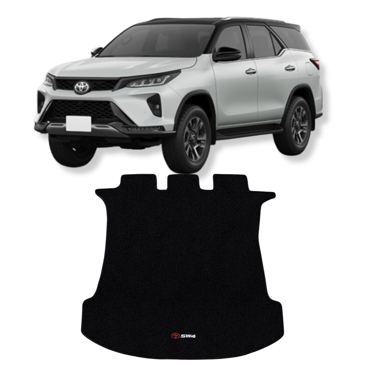 TAPETE PORTA MALAS CARPETE SW4 2016 Á 2023 5 LUGARES