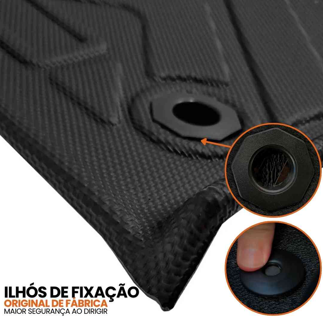 TAPETE TIPO BANDEJA PREMIUM FRONTIER 2018 A 2022 CABINE SIMPLES